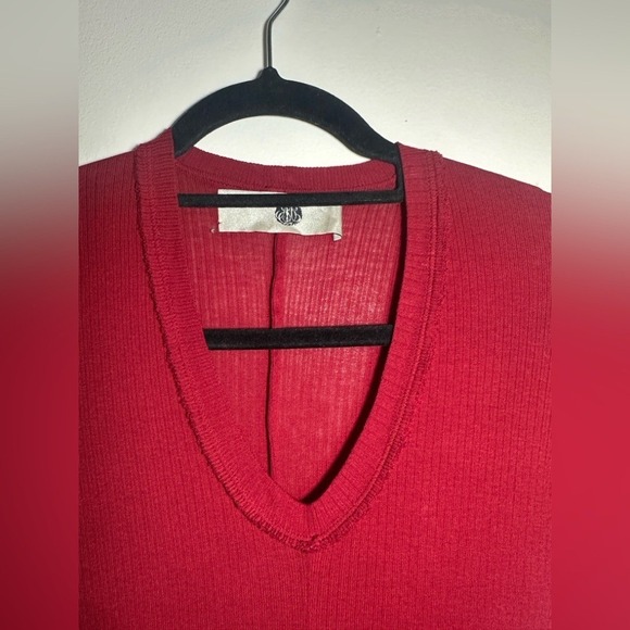 Marc Le Bihan "2 Fake Pieces Dress" Woman Red Dress Size XS - Picture 4 of 11